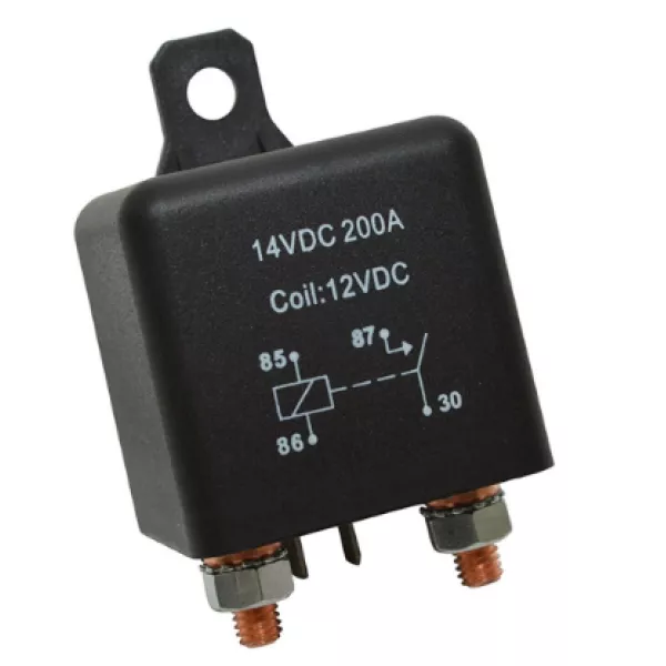 12V 200 AMP Heavy Duty Split Charge/Winch Relay for Car Van Boat 4 P WF EUR 6,25 - PicClick FR