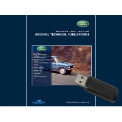 USB RANGE ROVER CLASSIC 1970-1995 TECHNISCHE PUBLICATIES