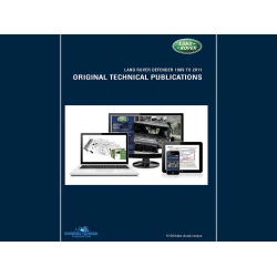 DVD EBOOK - ORGINELE TECHNISCHE PUBLICATIES DEFENDER 90/110/130 1983-2011