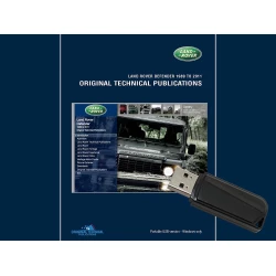 USB - TECHNISCHE PUBLICATIES - DEFENDER 90/110/130 1983-2011