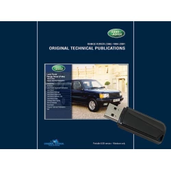 USB RANGE ROVER P38A 1994-2001 TECHNISCHE PUBLICATIES